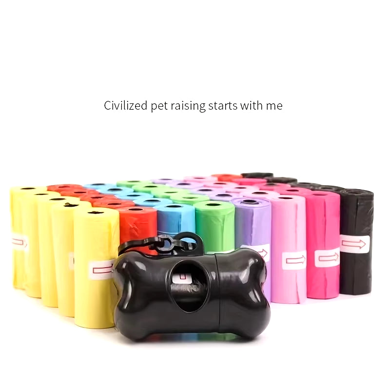 600Pcs Dog Poop Bags Pet Poop Bags Disposable Dog Waste Bags Bulk Poop Bags Leak-Proof Dog Waste Bags for Pet Supplies